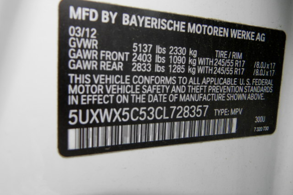 BMW X3 Xdrive 2012 photo 22