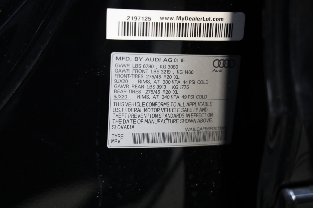 Audi Q7 2015 фото 55