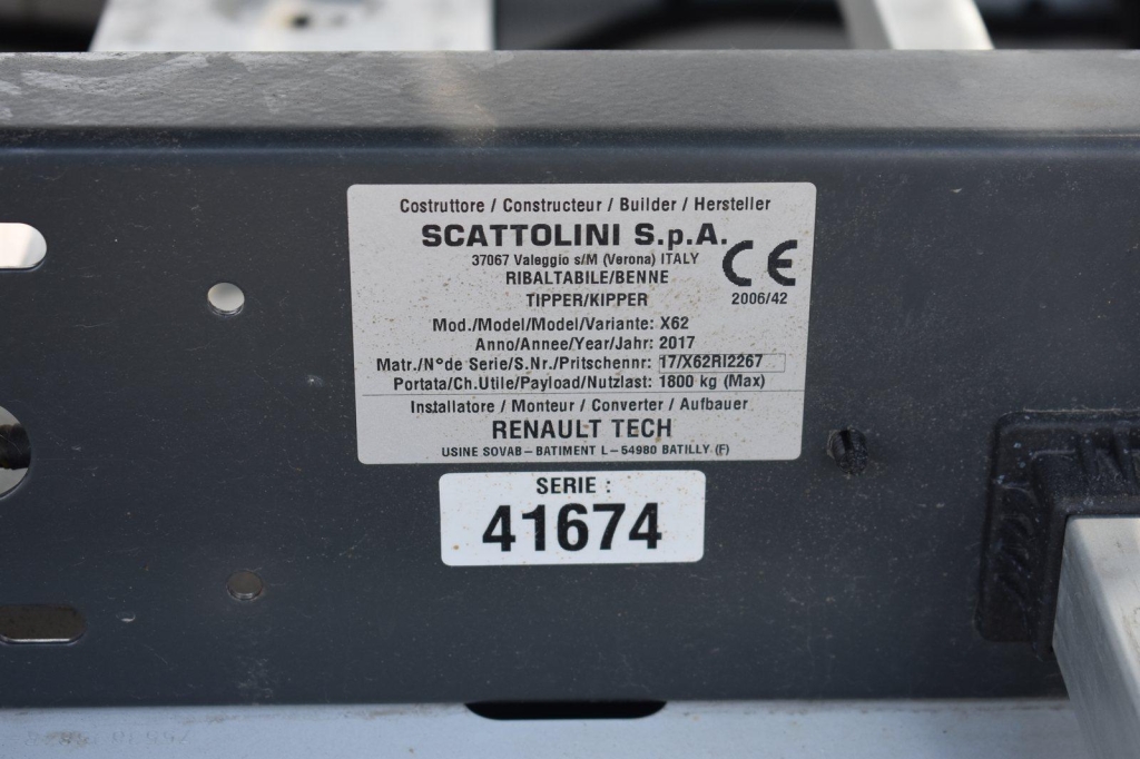 Renault Master Pritsche 2018 фото 7