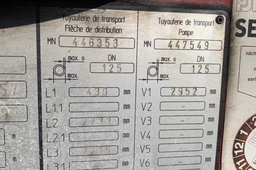 Putzmeister M 36-4 M28 2005 photo 4