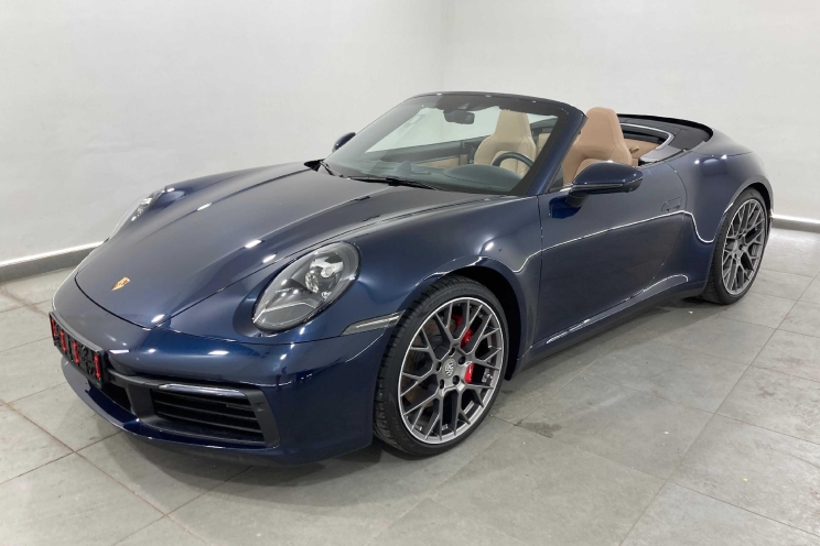 Porsche 992 Cabrio 2020 фото
