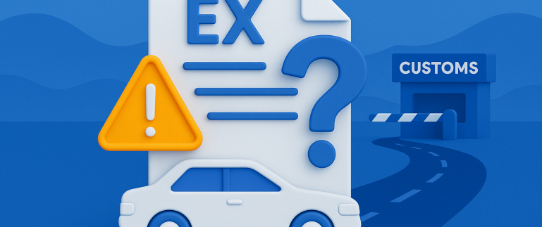 Що таке експортна декларація (EX1) і де її оформити: послуга від West Auto Hub
