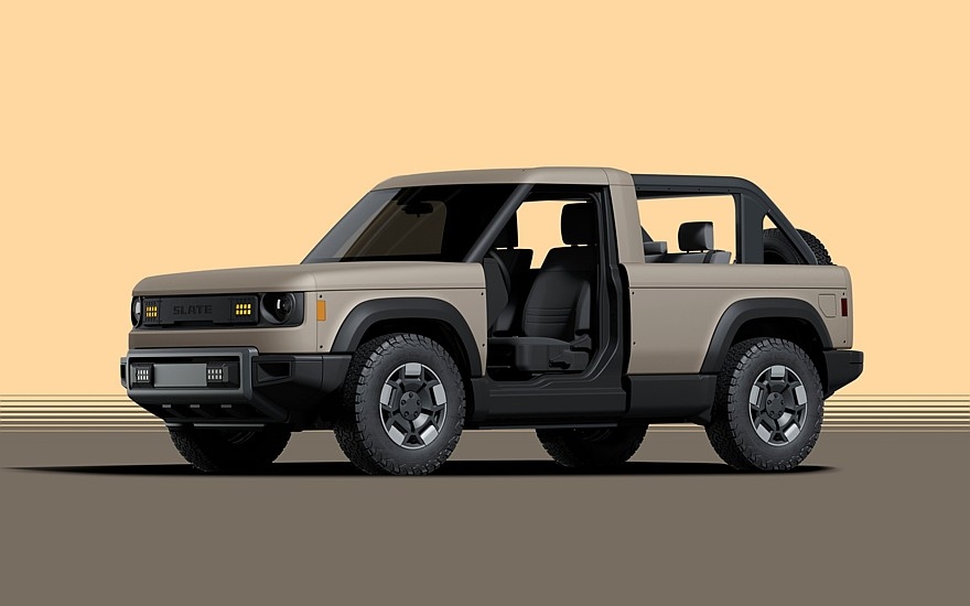 Slate Truck: Новий стартап з доступним модульним електропікапом фото 2